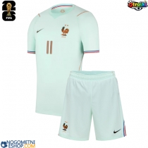 Otroški Nogometni dresi Francija Michael Olise #11 Gostujoči SP 2026 Kratek Rokav (+ Kratke hlače)